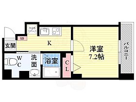 ロイヤルメゾン宝塚  ｜ 兵庫県宝塚市武庫川町1番3/57号（賃貸マンション1K・8階・26.51㎡） その2