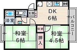 北山ハイツ3 2階