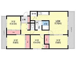栄南団地4号棟 3階