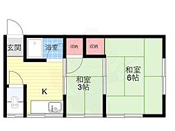 第一ハウス 2階/203