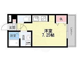 柊 ワンルームの間取図画像