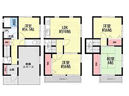 口谷西3丁目貸家