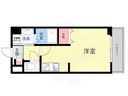 grandeetoile 1Kの間取図画像