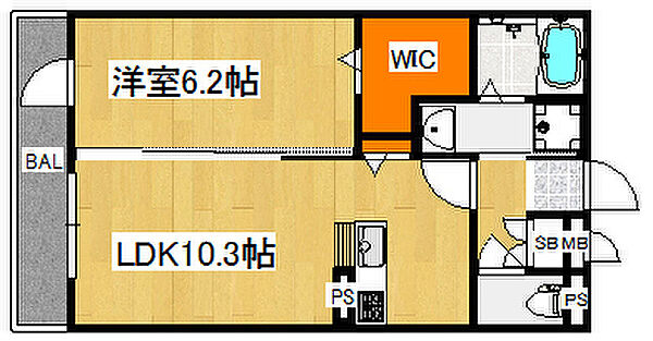 クレスト 201｜神奈川県横須賀市根岸町3丁目(賃貸アパート1LDK・2階・41.53㎡)の写真 その2