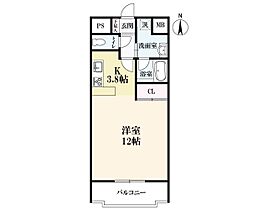 カーサ・ロッソ 303 ｜ 佐賀県佐賀市神野東3丁目（賃貸マンション1R・3階・43.32㎡） その2