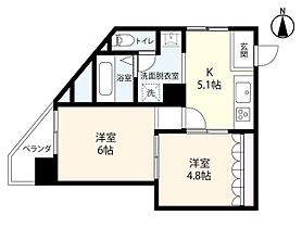 サンシャインM 805 ｜ 佐賀県佐賀市駅南本町（賃貸マンション2K・8階・40.95㎡） その2