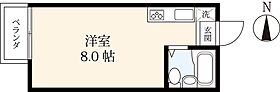 シングルス 207 ｜ 佐賀県佐賀市堀川町（賃貸アパート1R・2階・17.80㎡） その2