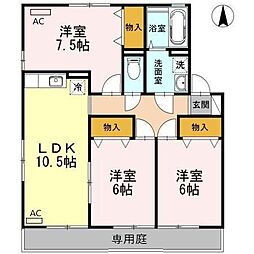 間取図画像 3LDK