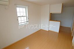 東武野田線 六実駅 徒歩3分の賃貸アパート 2階1LDKのリビング/ダイニング