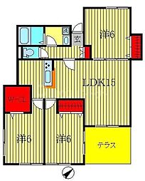 ママベルＢ 1階