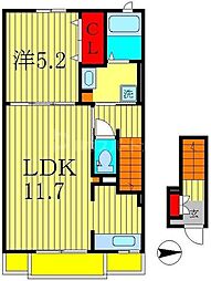 ボン フェリシア 2階/-