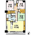 藤和天王台ハイタウン2号棟1階11.5万円