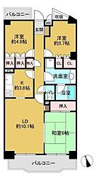 間取図画像 3LDK