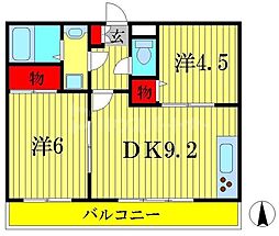 メゾン松丸 2階/-