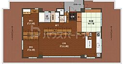 グレイスコート 3LDKの間取図画像