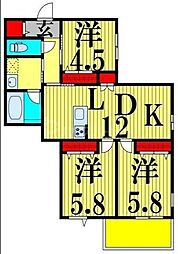 Grand Maison 青井II 1階/102