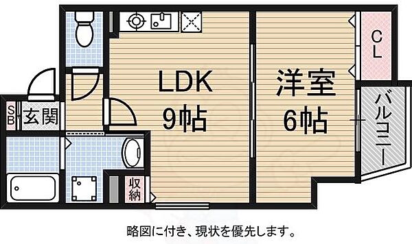 Ｆｓｔｙｌｅ羽衣3号館 ｜大阪府高石市羽衣１丁目(賃貸アパート1LDK・2階・35.20㎡)の写真 その2