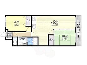 大阪府堺市西区鳳東町７丁（賃貸マンション2LDK・4階・52.92㎡） その2