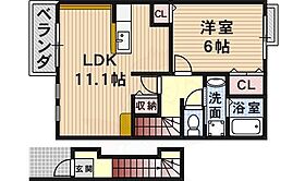 大阪府和泉市池田下町（賃貸アパート1LDK・2階・46.09㎡） その2