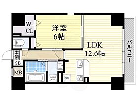 大阪府泉大津市田中町3番13号（賃貸マンション1LDK・8階・44.78㎡） その2