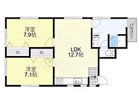 マスターズエル加茂562 201 ｜ 大阪府高石市加茂１丁目（賃貸マンション2LDK・2階・61.09㎡） その2