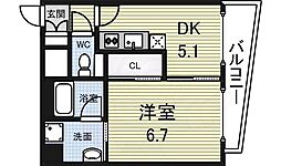 間取図画像 1DK