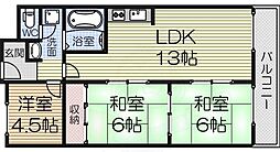ファミール高石 4階