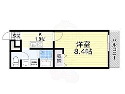 南海線 北助松駅 徒歩8分