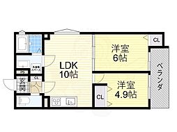 CASA CALMA菱木 2階