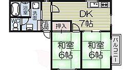 メゾンフローラル 2階