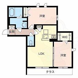 ラ・ポール鳳 2階/-