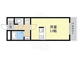 イズミ82 ワンルームの間取図画像