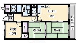サラスバティ肥子 3LDKの間取図画像