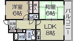 レジデンスコトン 3階/307