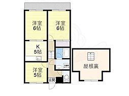 フローラルマンション 3SKの間取図画像