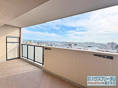 日当たりの良いバルコニー♪