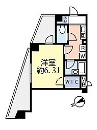 グランヴァン阿佐ヶ谷2 1Kの間取図画像