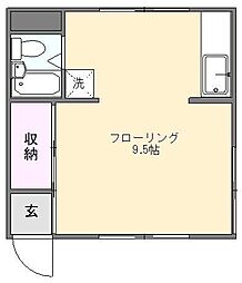 古谷アパート 1階/101