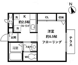 吉祥寺メゾン 1階1Kの間取り