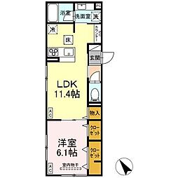 D-PRECIOUS立川高松町 1階/101