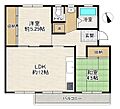 2LDKの間取...