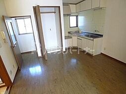 パークハイツＡ 1階2DKのリビング/ダイニング