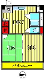 間取図画像 2DK