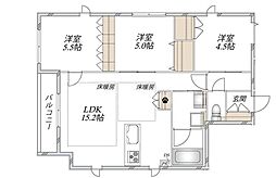 T-Maison 3LDKの間取図画像
