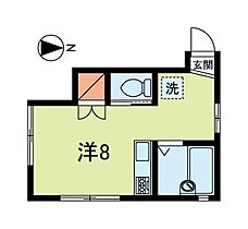 コーポ翠山  ｜ 東京都杉並区方南２丁目（賃貸アパート1R・1階・19.83㎡） その2