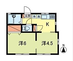 ホワイトコーポA  ｜ 東京都杉並区桃井１丁目（賃貸アパート2K・1階・30.84㎡） その2