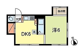 グリーンハイツ  ｜ 東京都杉並区松ノ木３丁目（賃貸アパート1DK・1階・26.73㎡） その2