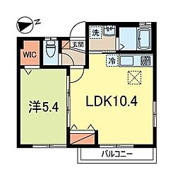 東京メトロ丸ノ内線 新高円寺駅 徒歩7分の賃貸アパート 1階1LDKの間取り