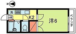 間取図画像 1K
