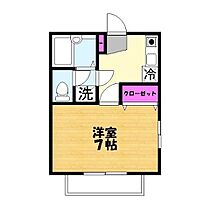 グリーンハイツ 101 ｜ 埼玉県草加市氷川町（賃貸アパート1K・1階・23.00㎡） その2